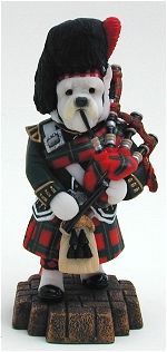 Westie Bagpiper